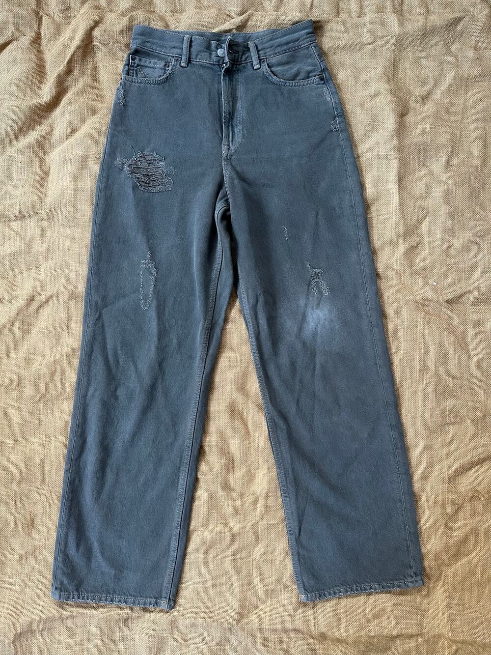 Acne Studios Black High Waist Mece Jeans 27x32